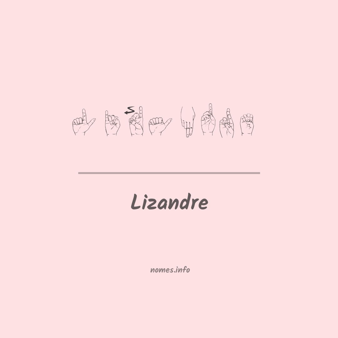 Lizandre em Libras Lizandre em Libras