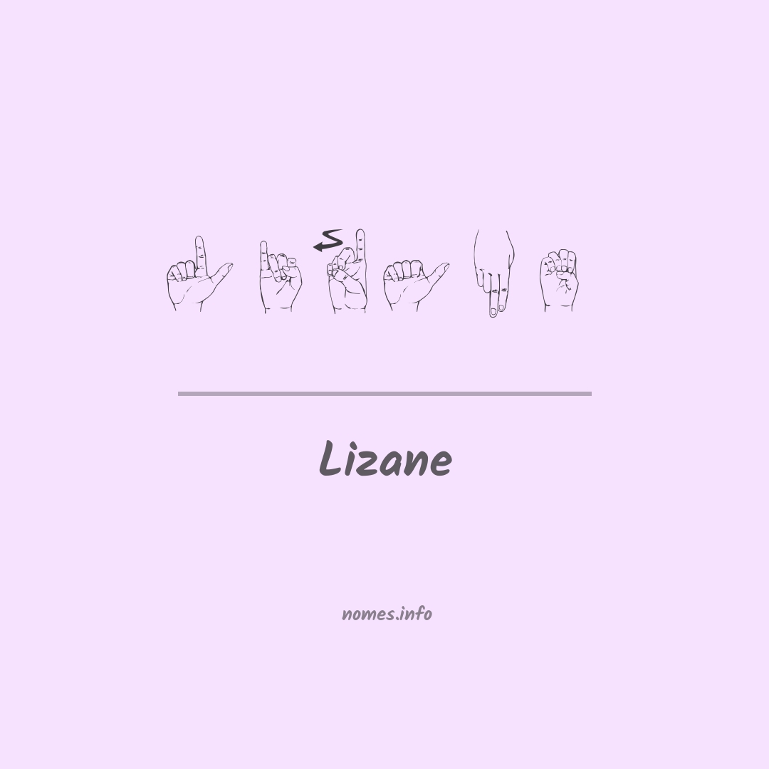 Lizane em Libras