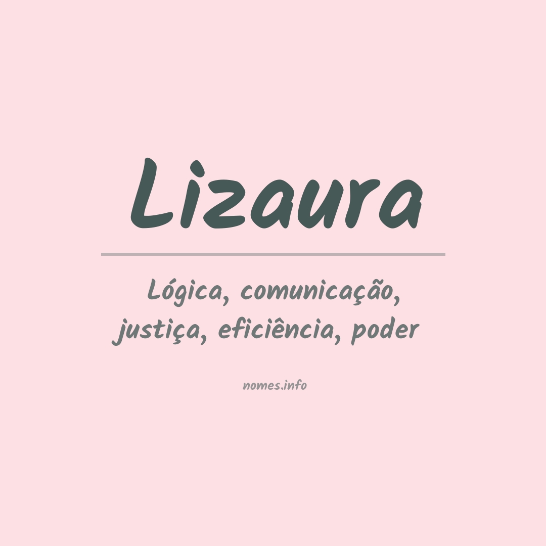 Significado do nome Lizaura Significado do nome Lizaura
