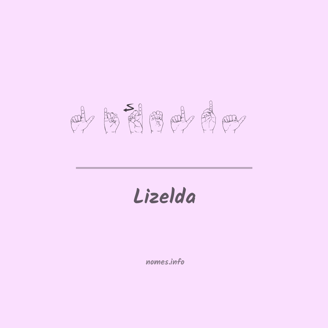 Lizelda em Libras