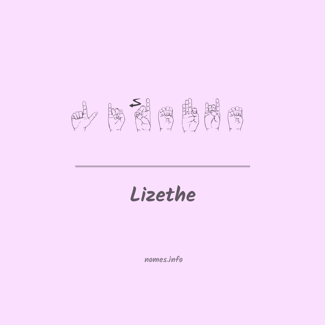 Lizethe em Libras