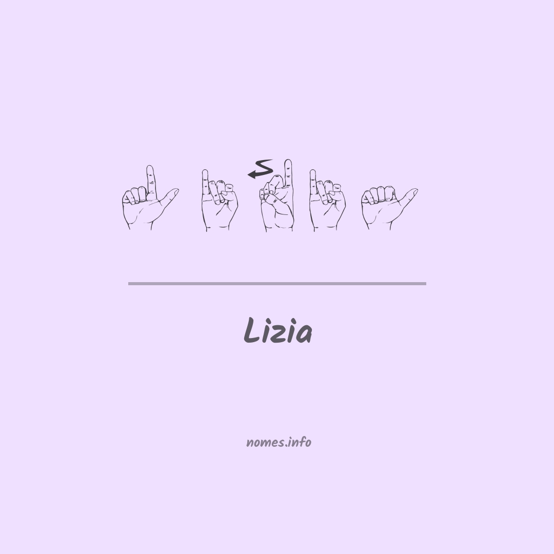 Lizia em Libras