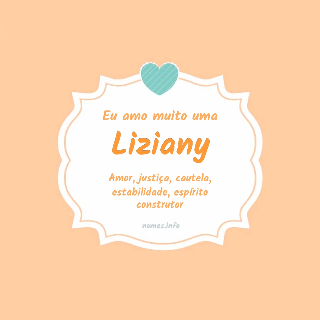 Eu amo muito Liziany