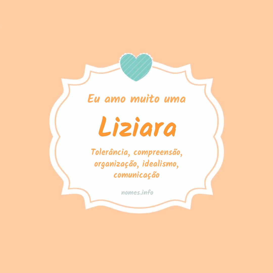 Eu amo muito Liziara