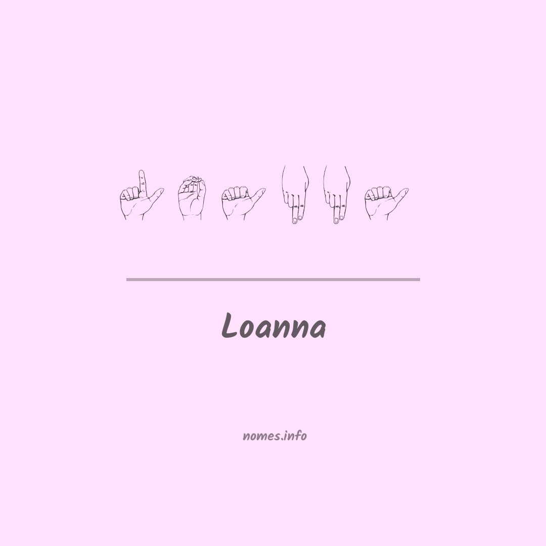 Loanna em Libras