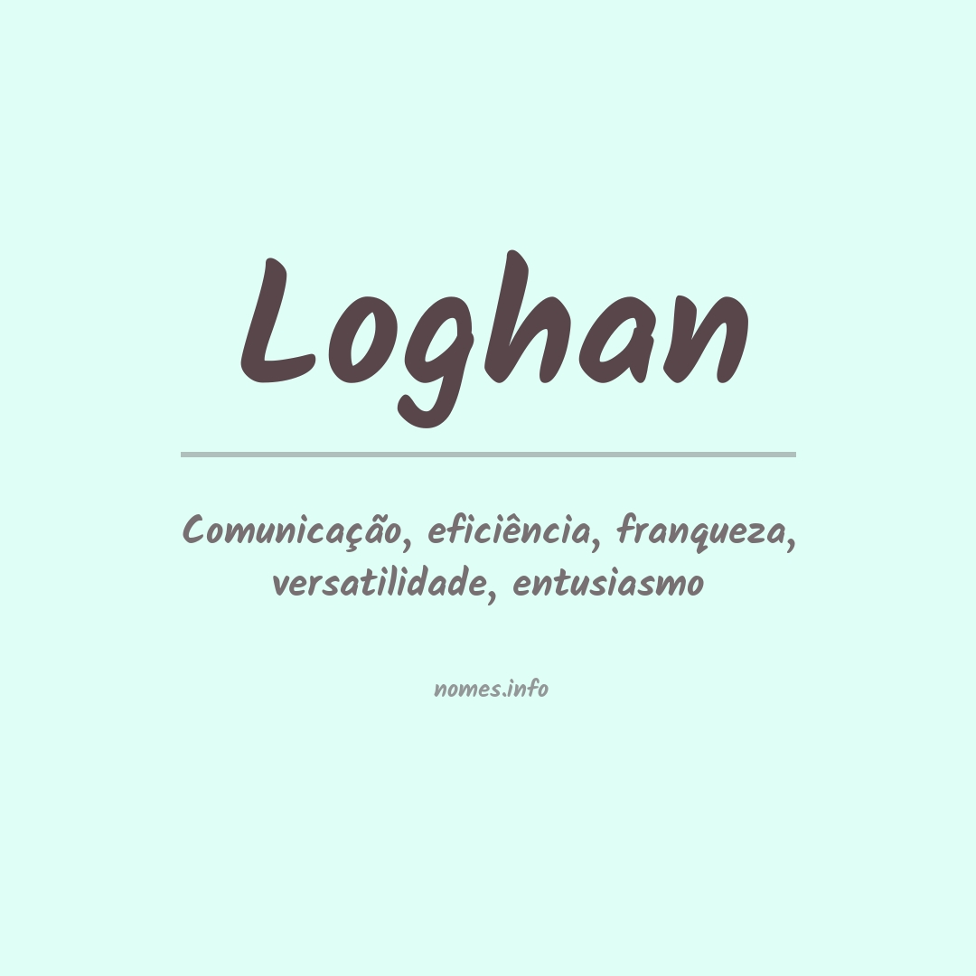 Significado do nome Loghan