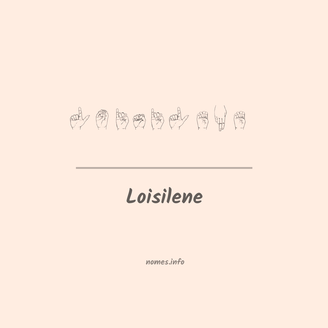 Loisilene em Libras