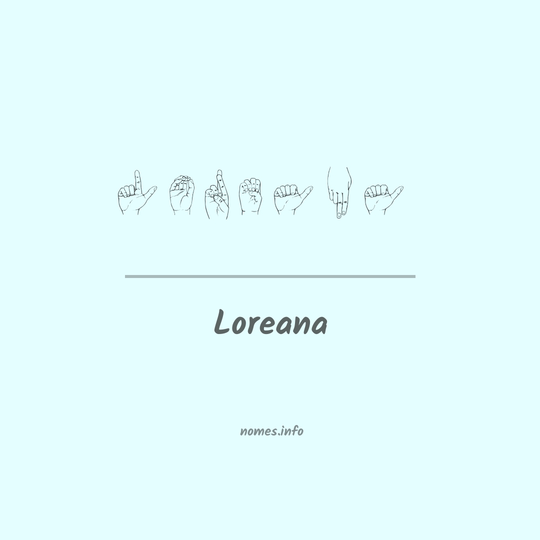 Loreana em Libras