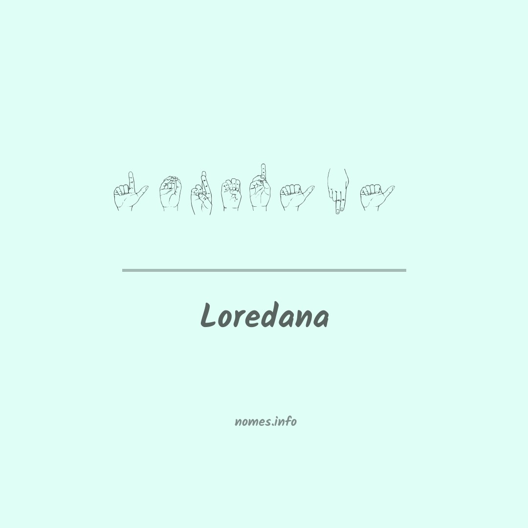 Loredana em Libras