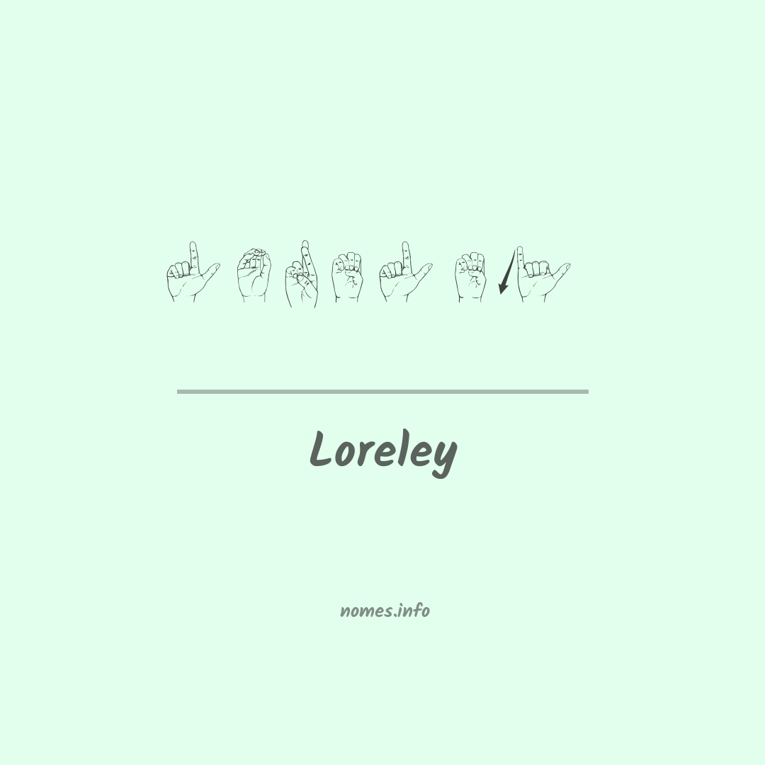Loreley em Libras