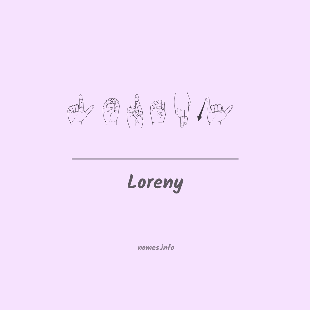 Loreny em Libras