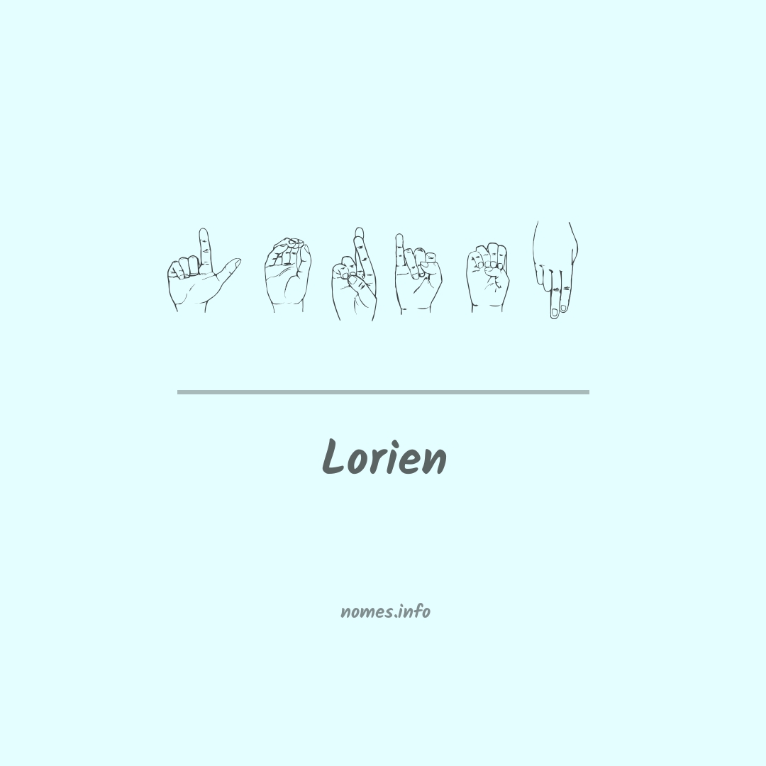 Lorien em Libras Lorien em Libras