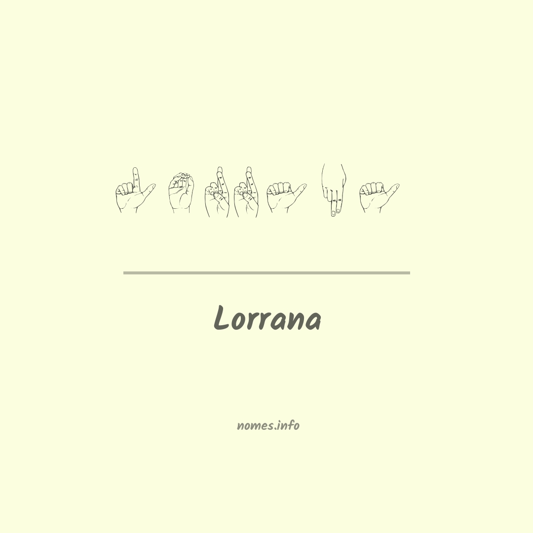 Lorrana em Libras