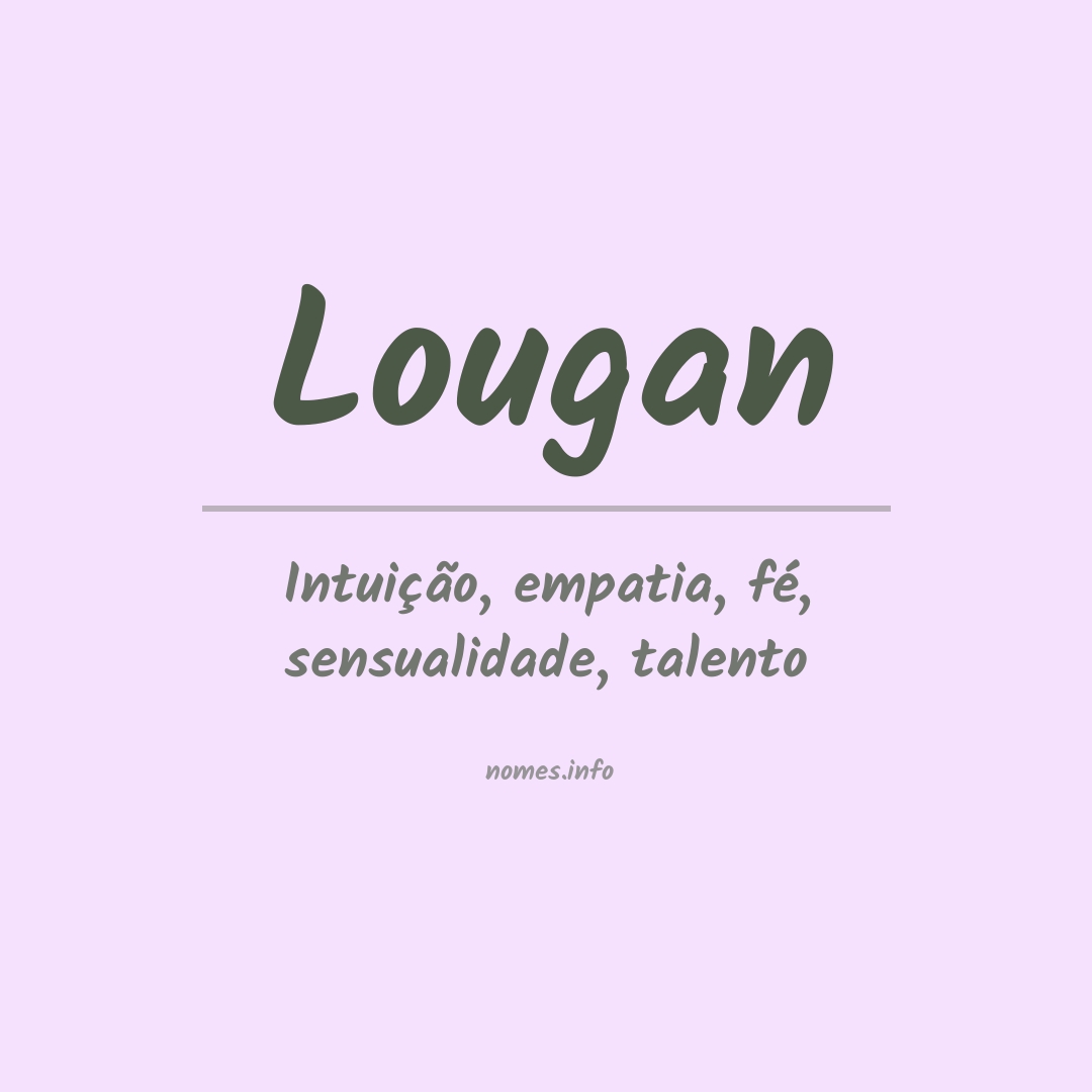 Significado do nome Lougan