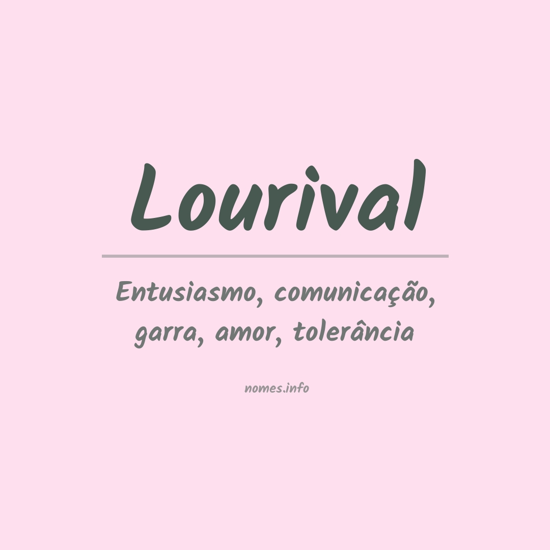 Significado do nome Lourival