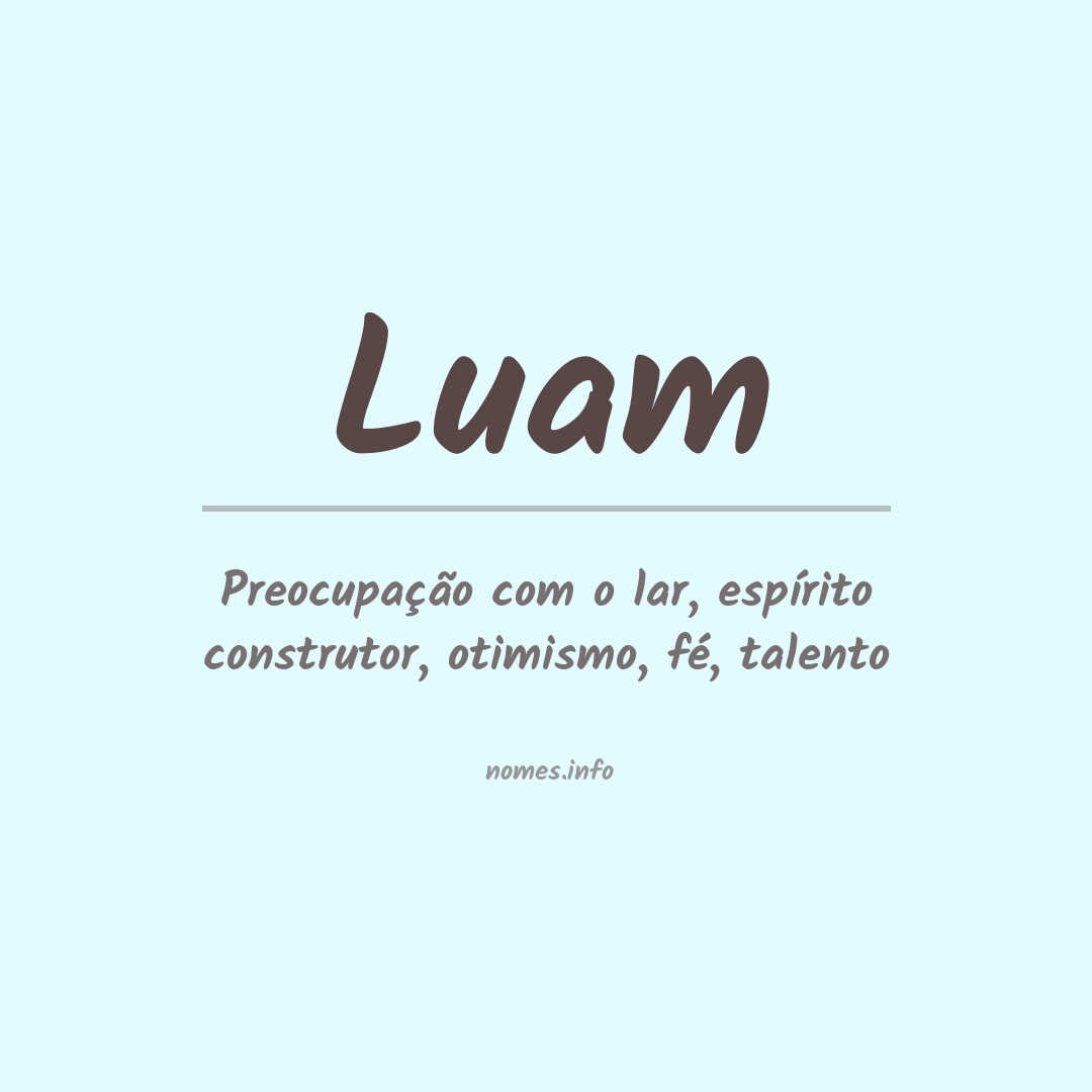 Significado do nome Luam