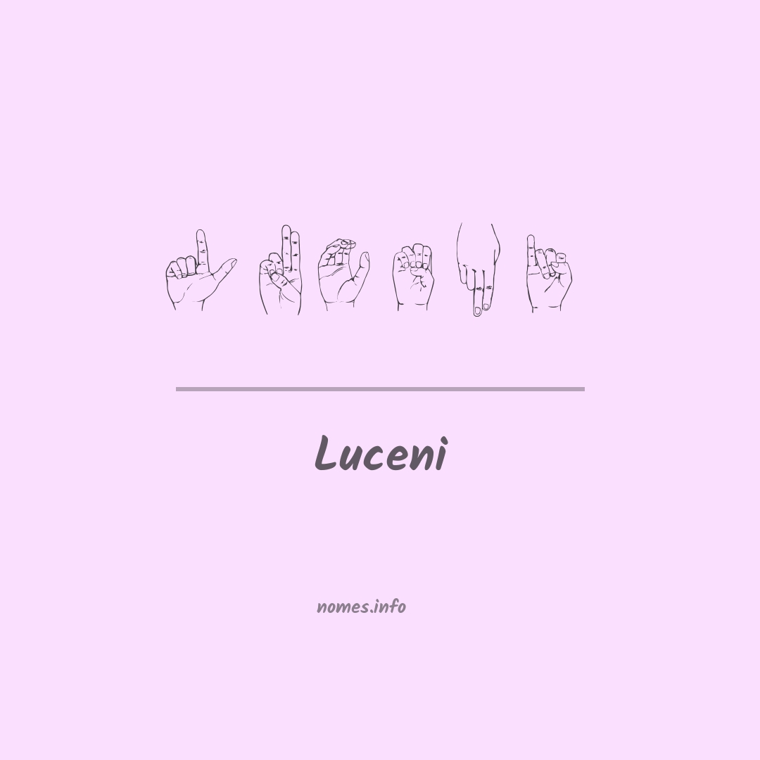 Luceni em Libras