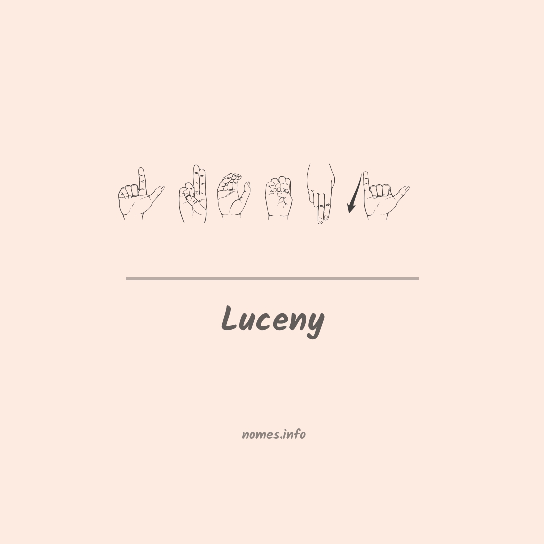 Luceny em Libras