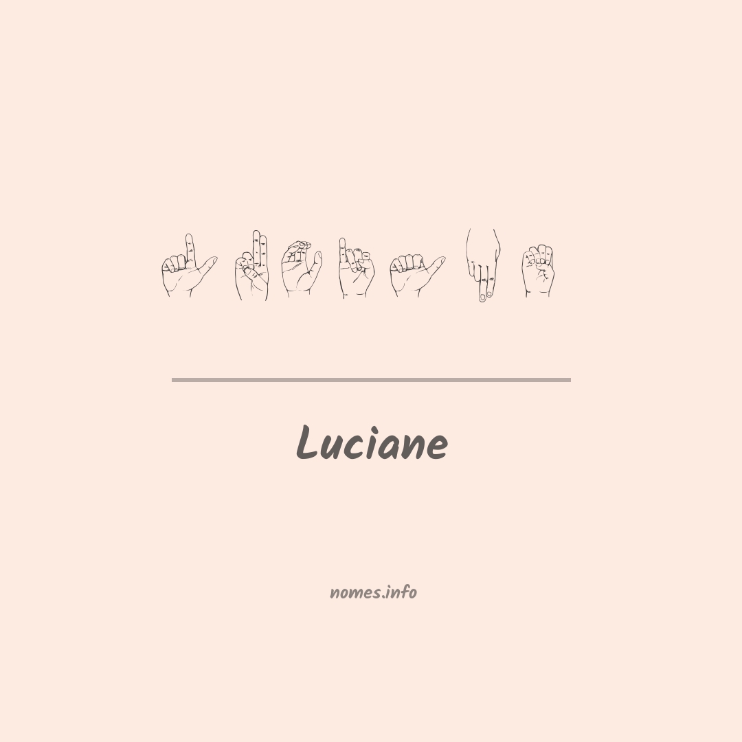 Luciane em Libras