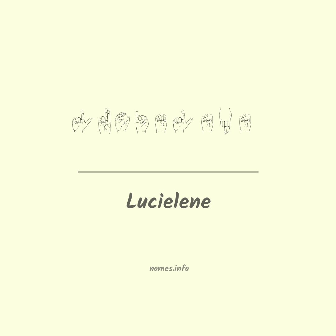 Lucielene em Libras