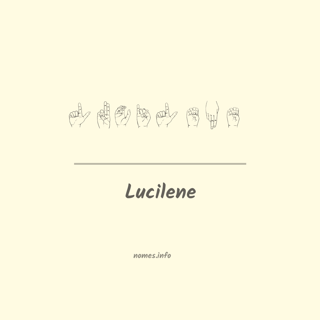 Lucilene em Libras