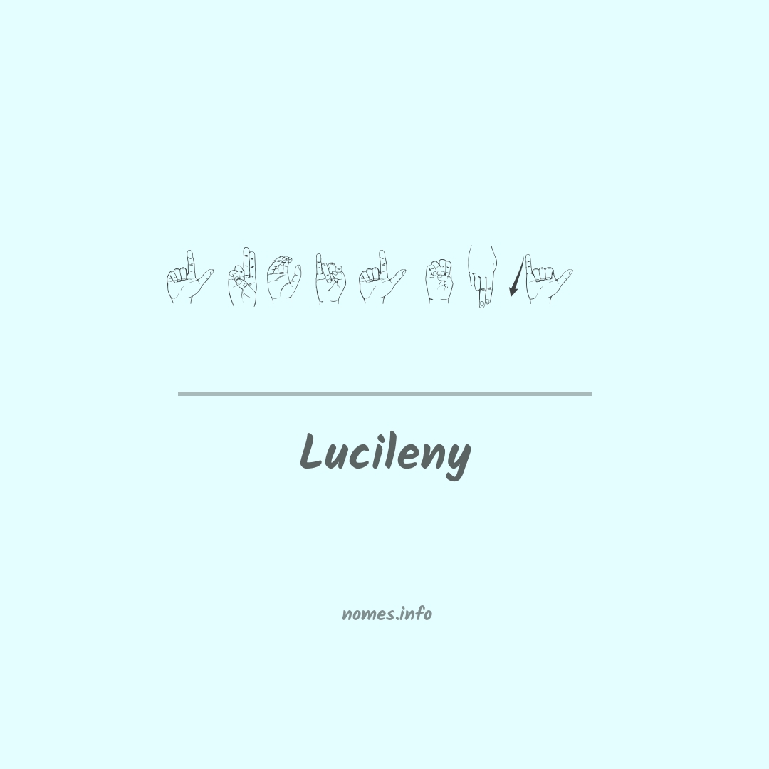 Lucileny em Libras