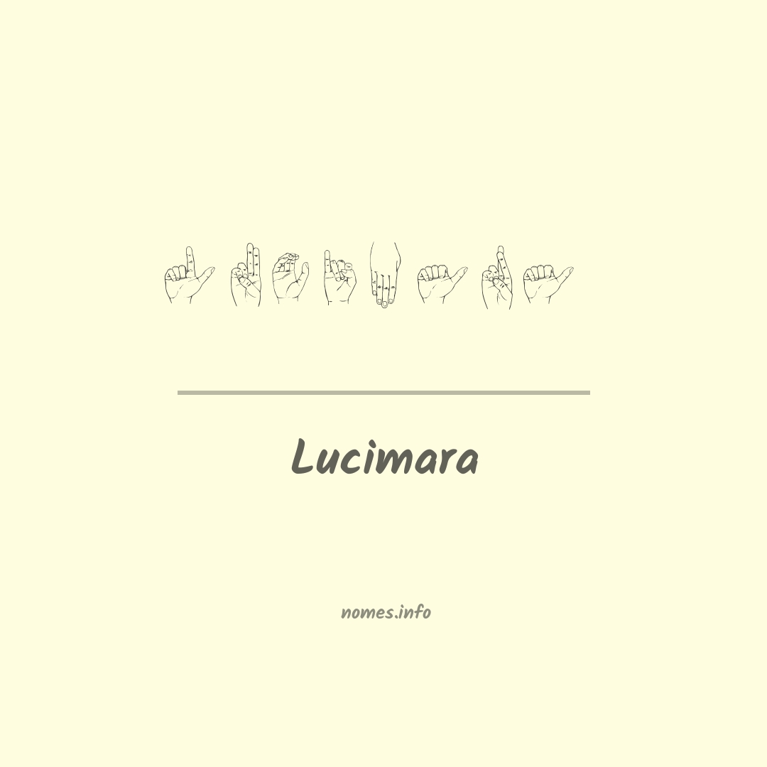 Lucimara em Libras