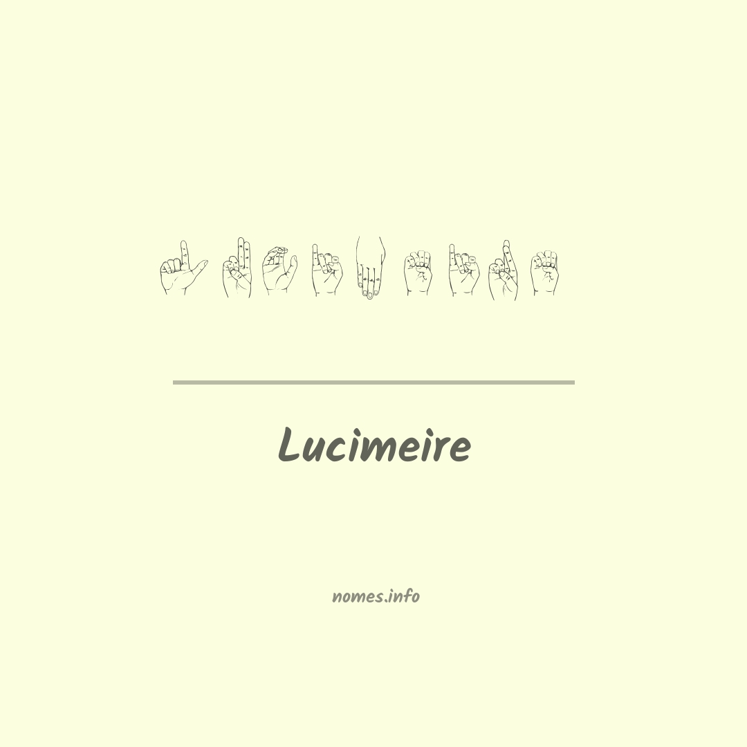 Lucimeire em Libras