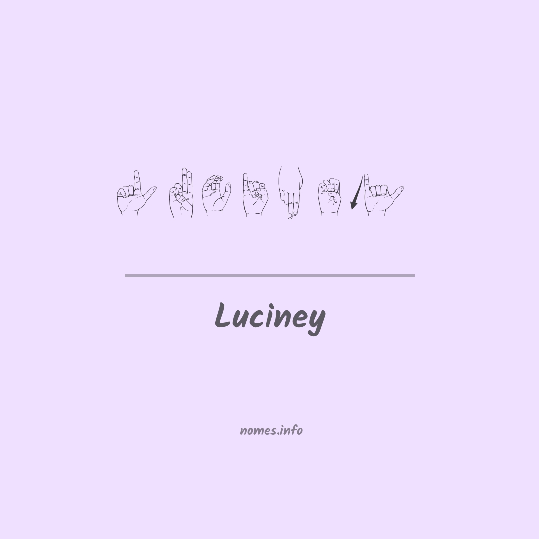 Luciney em Libras