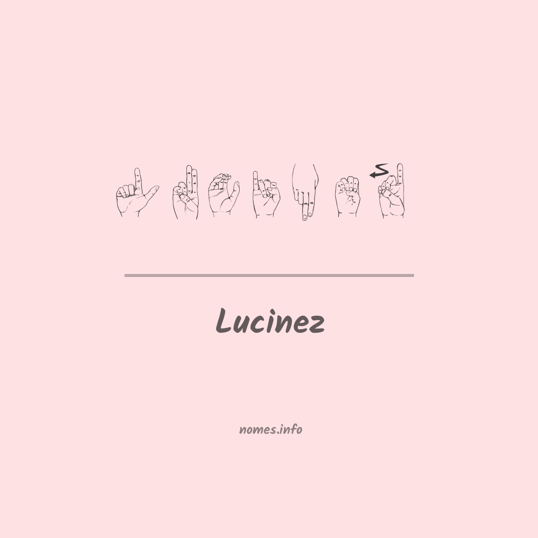 Lucinez em Libras