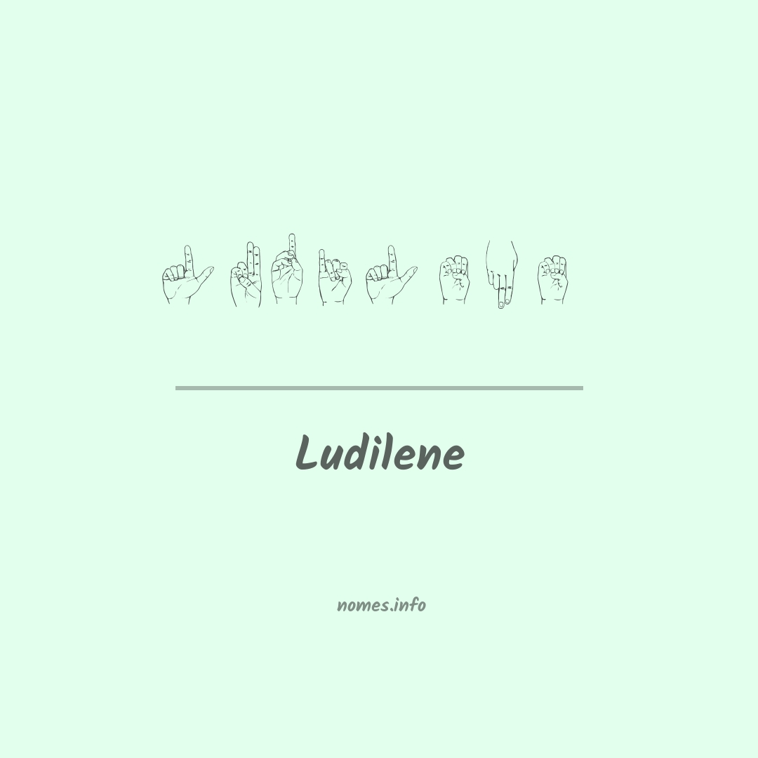 Ludilene em Libras