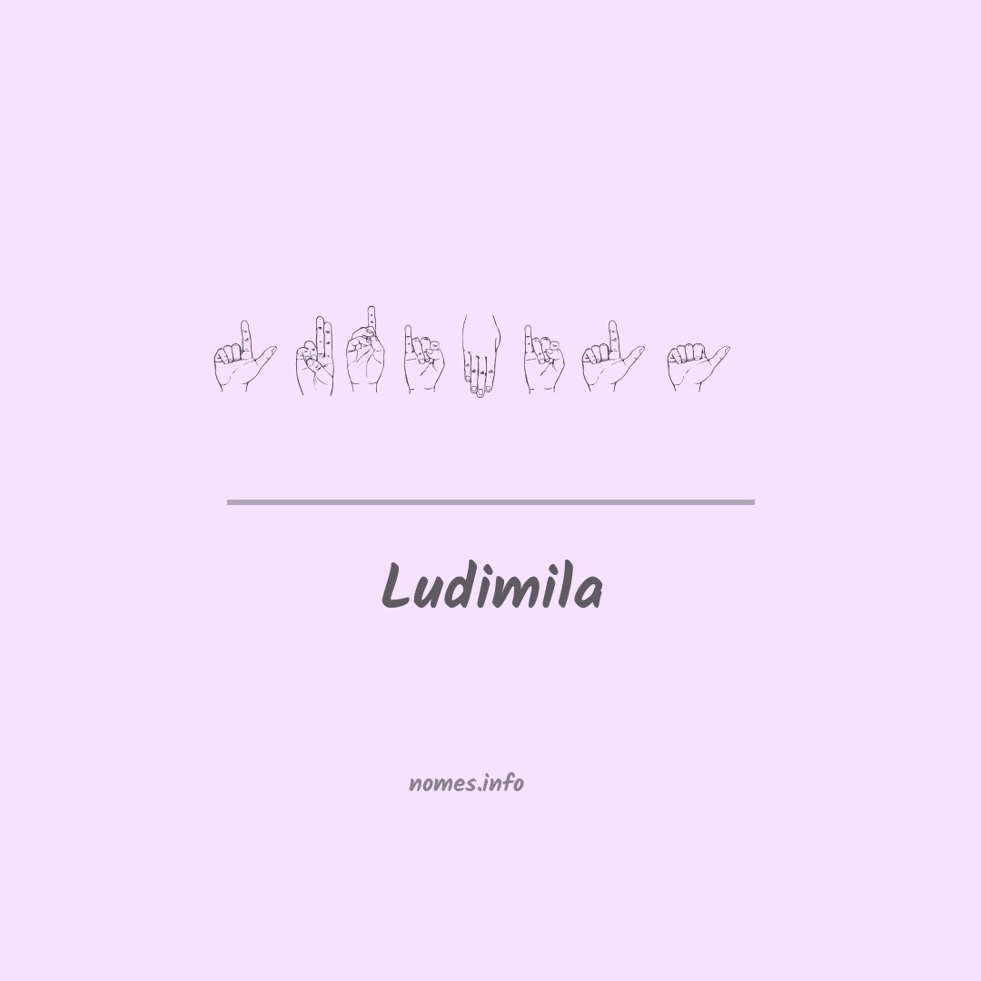 Ludimila em Libras