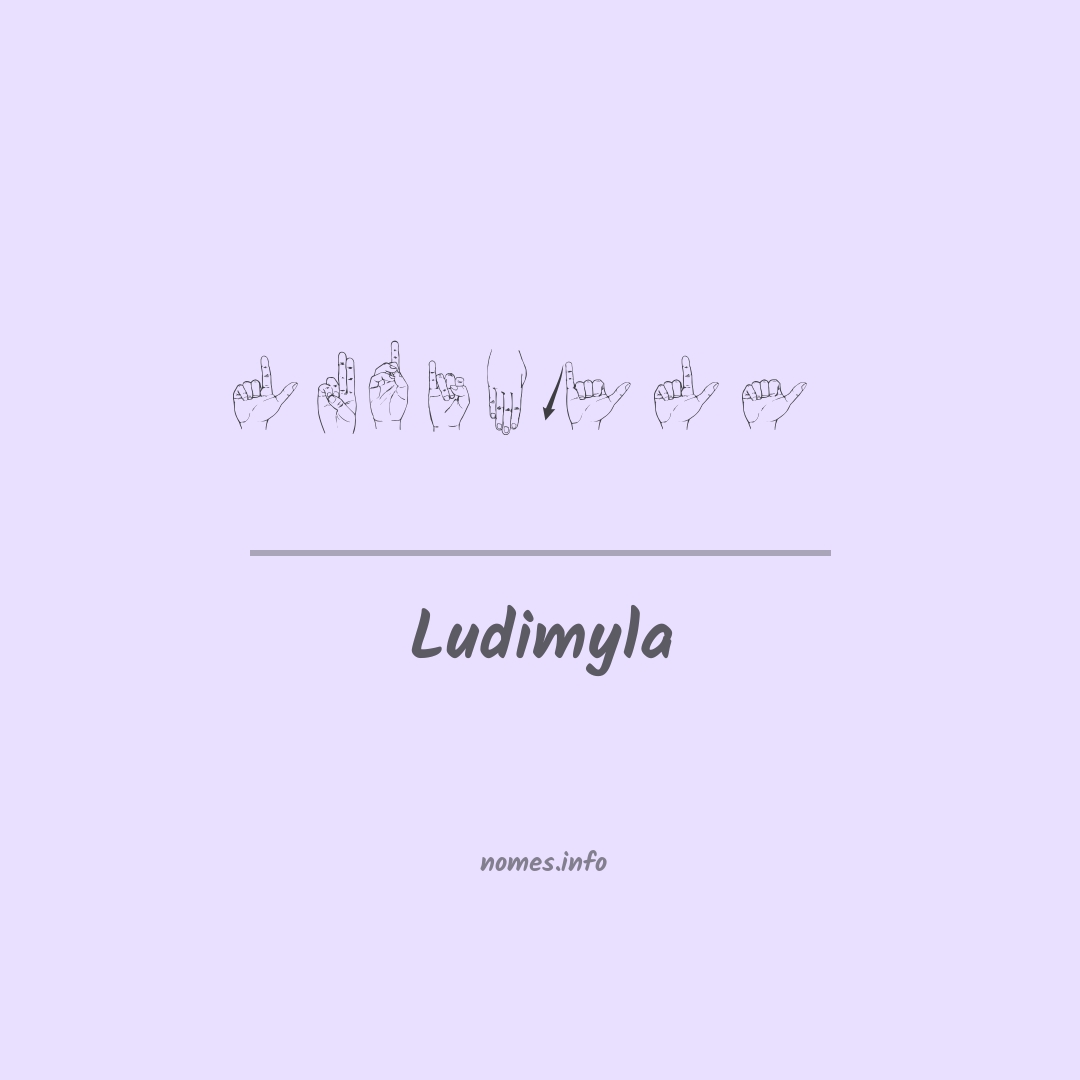 Ludimyla em Libras