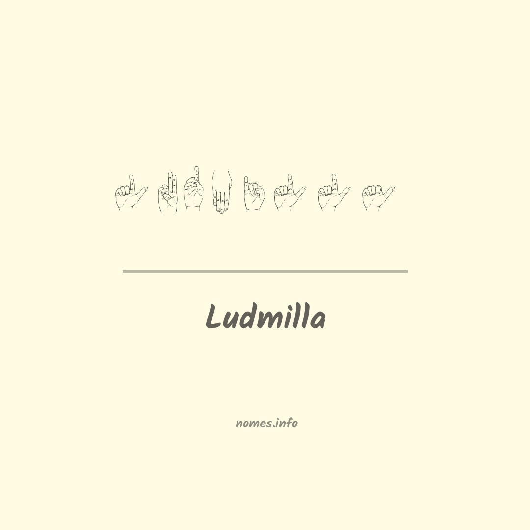Ludmilla em Libras