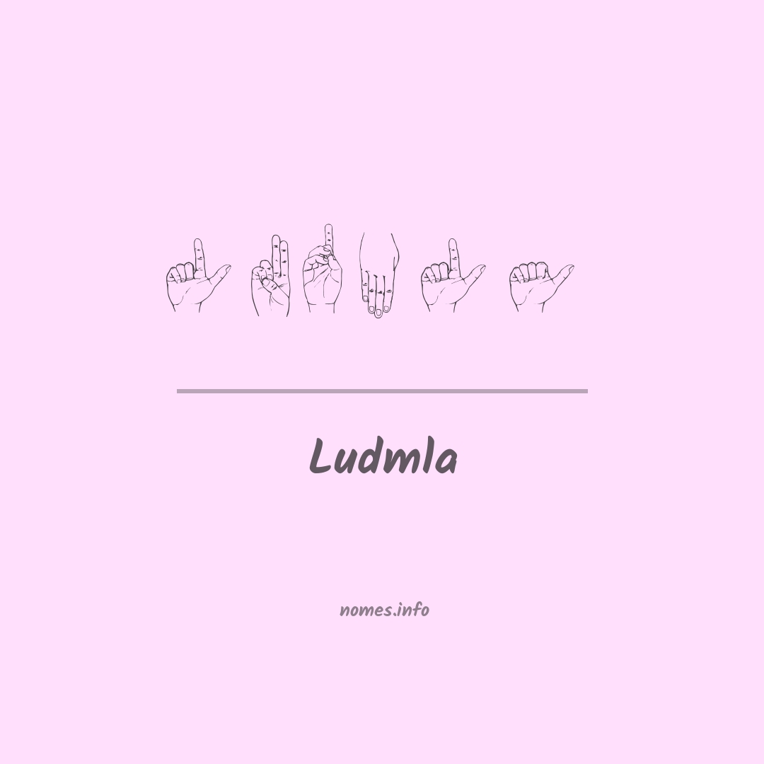 Ludmla em Libras