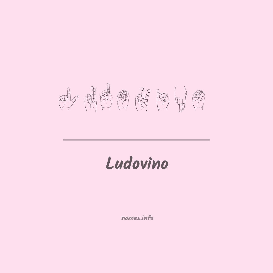 Ludovino em Libras