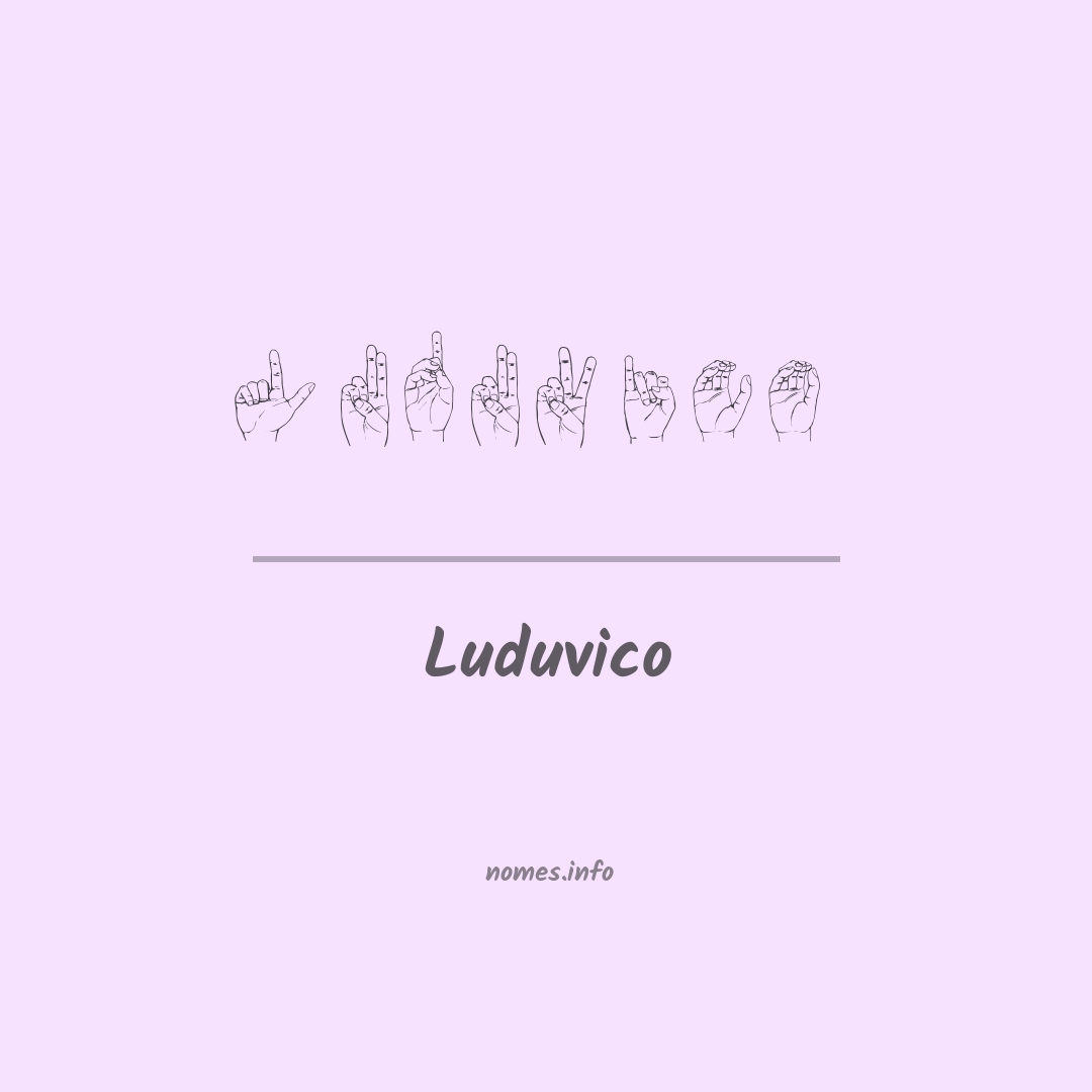 Luduvico em Libras