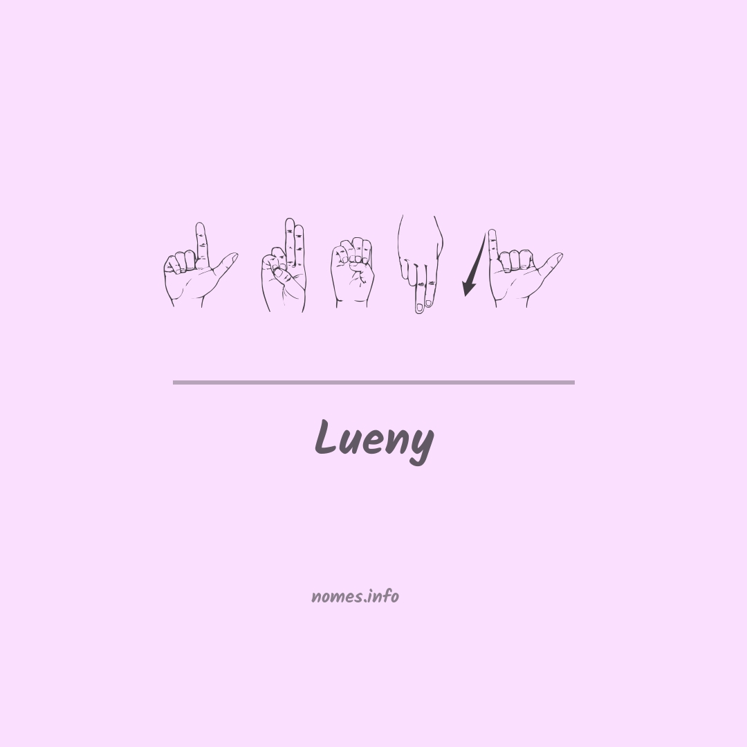 Lueny em Libras