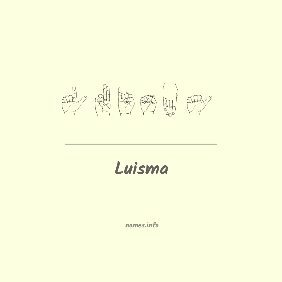 Luisma em Libras