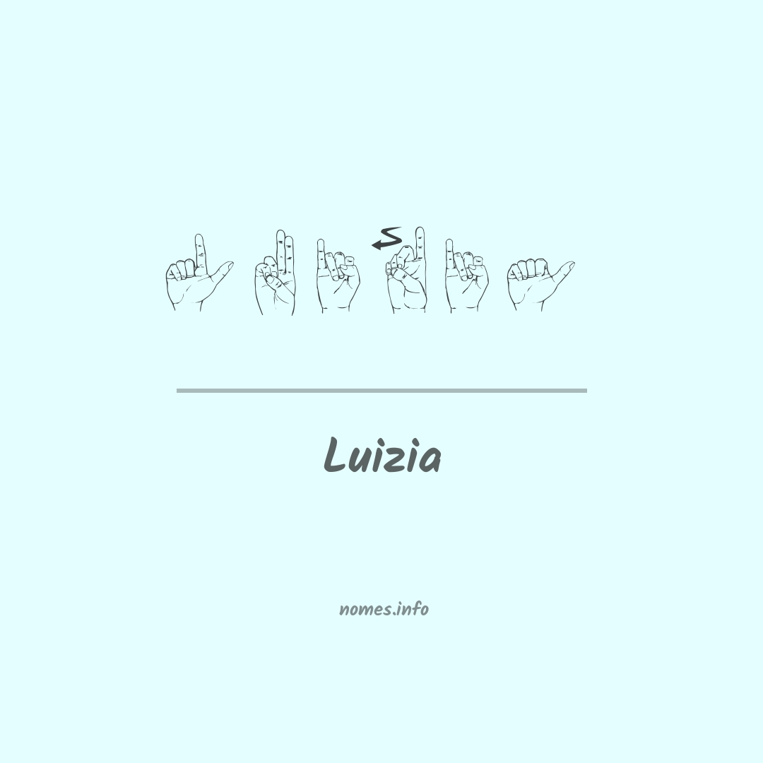 Luizia em Libras