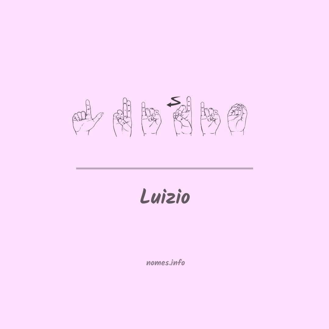 Luizio em Libras