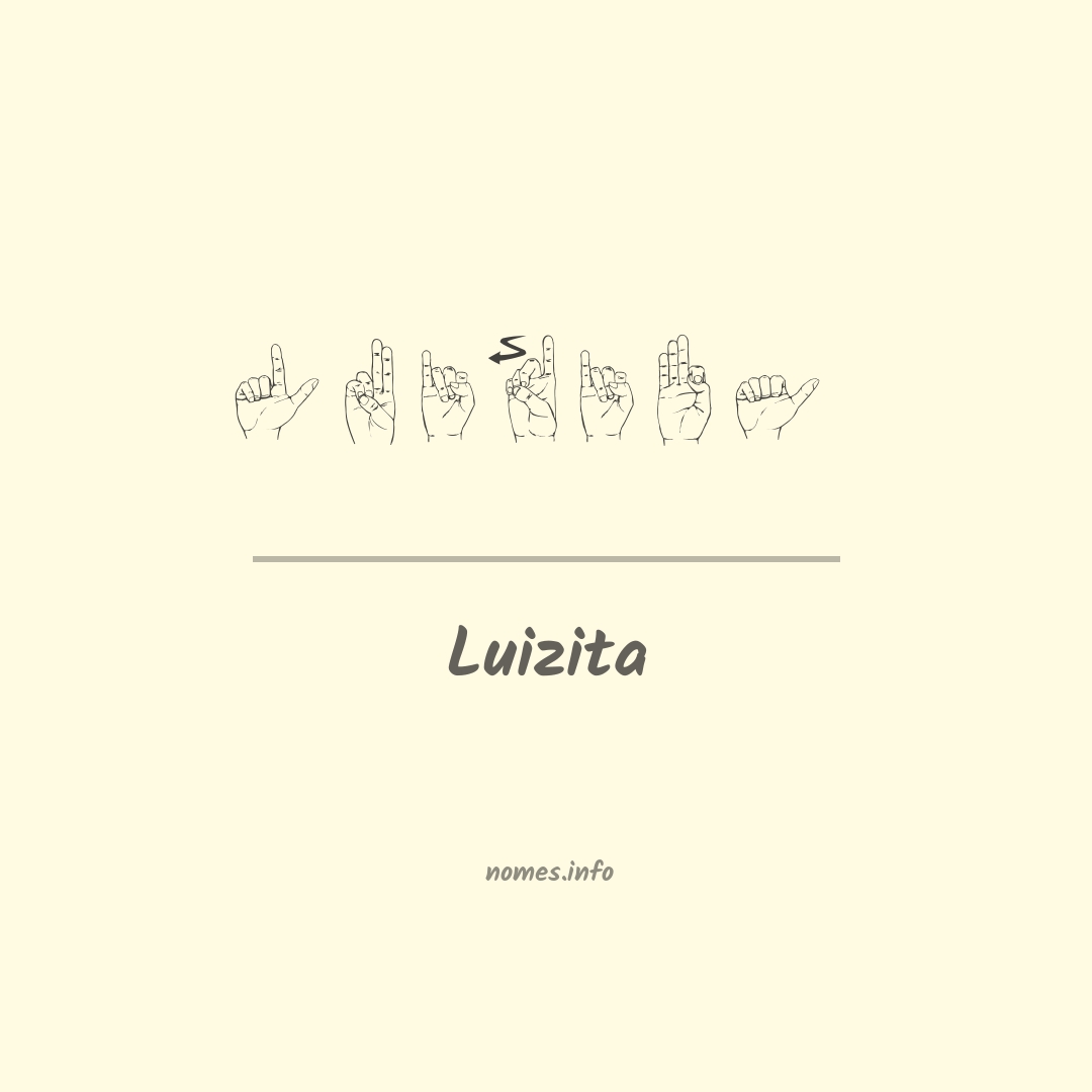 Luizita em Libras