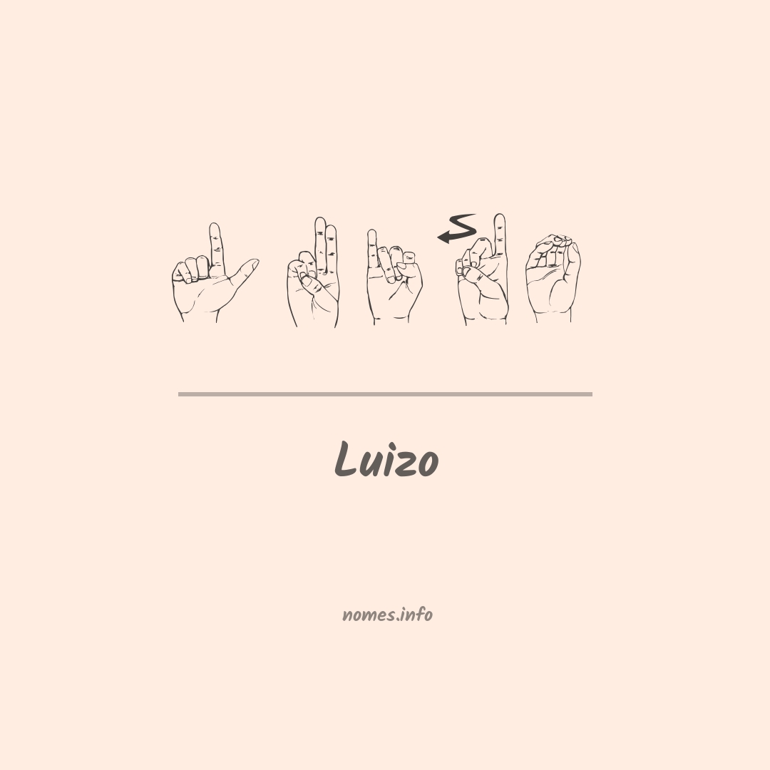 Luizo em Libras
