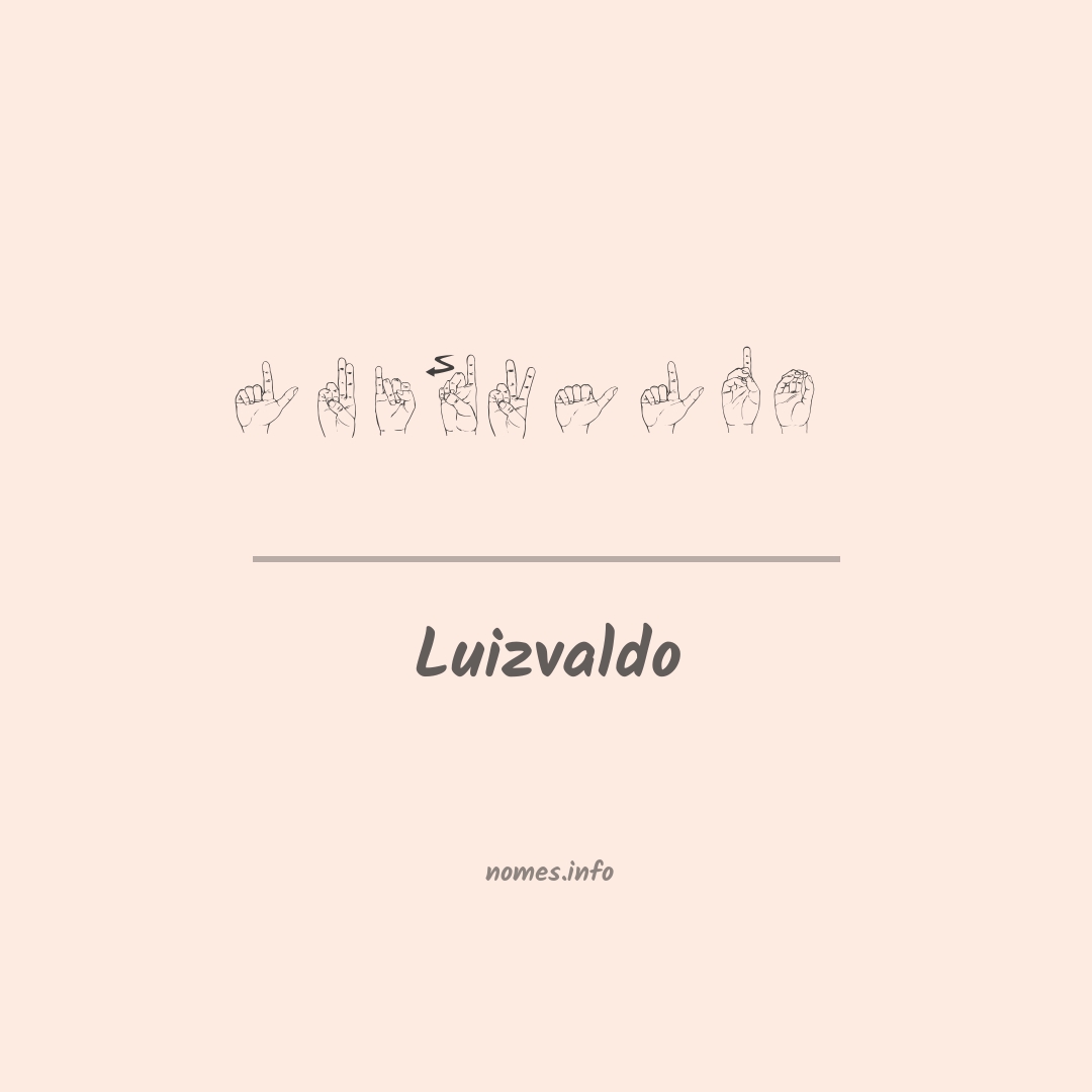 Luizvaldo em Libras