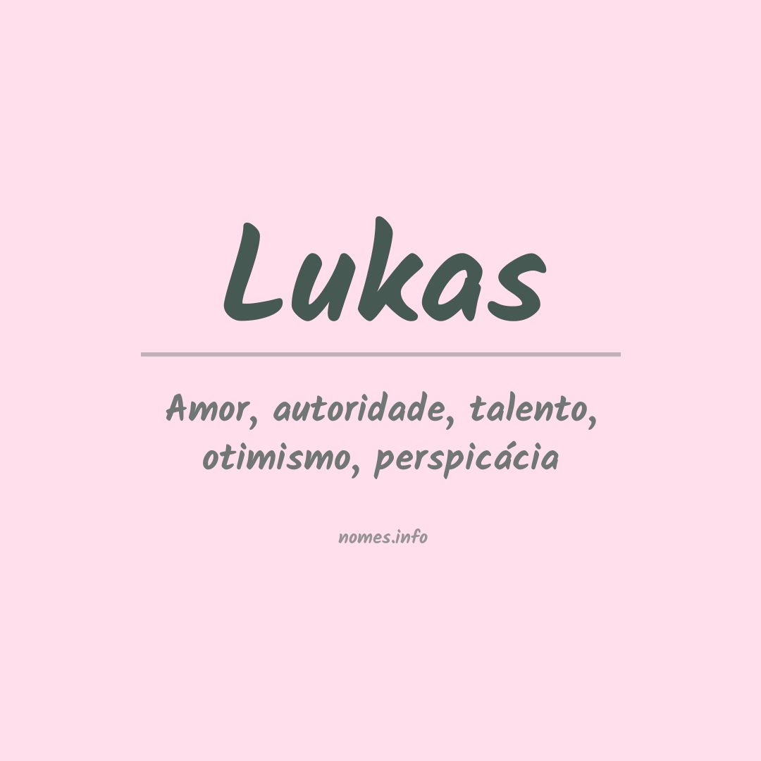Significado do nome Lukas