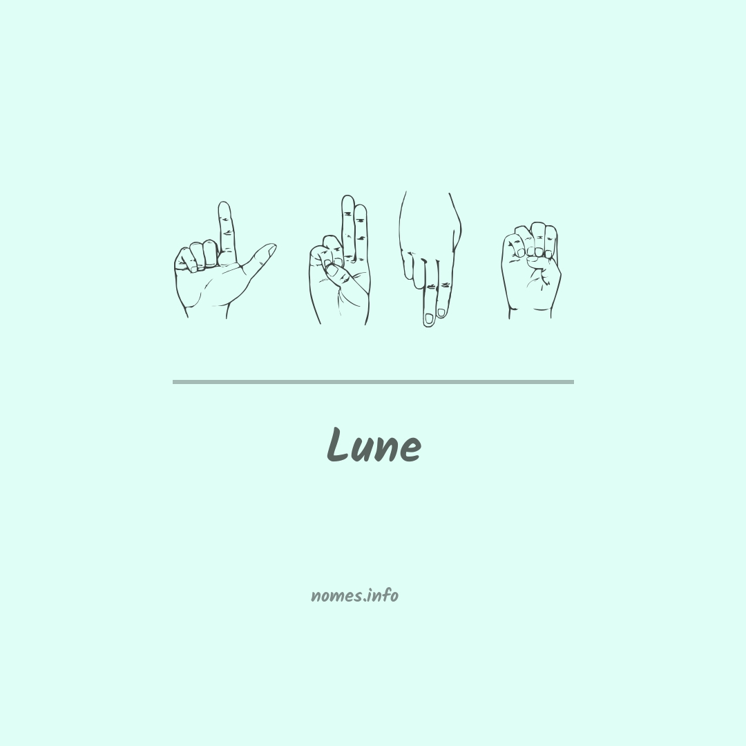 Lune em Libras