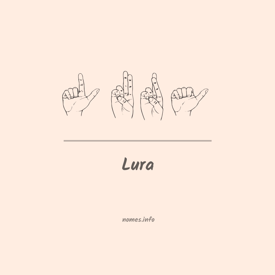 Lura em Libras