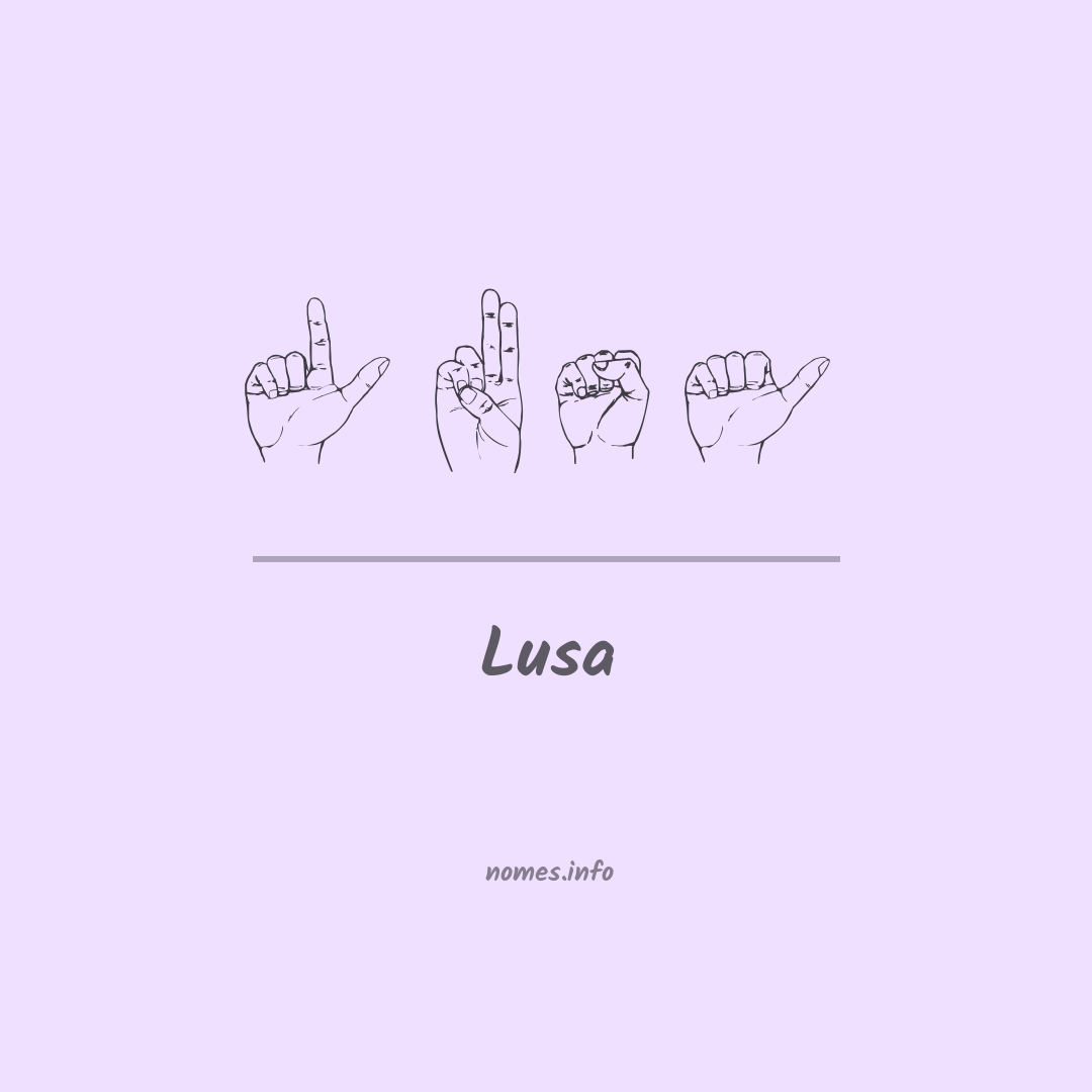 Lusa em Libras