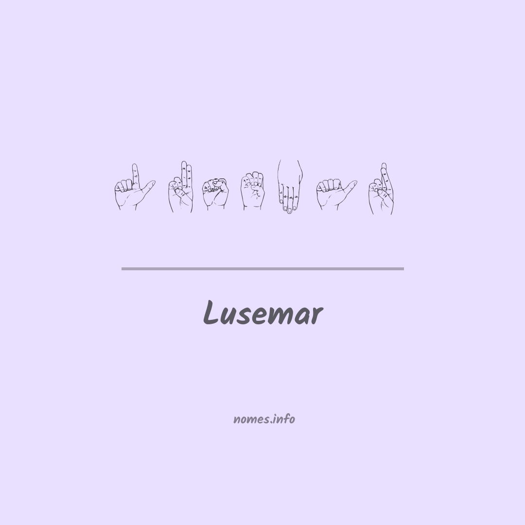 Lusemar em Libras