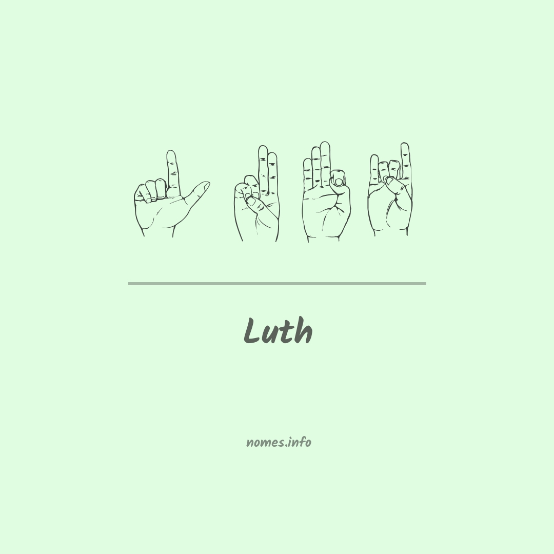 Luth em Libras